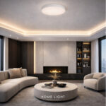 Solea 87 led plafonjera 40w cct dimabilna bela home light prostor