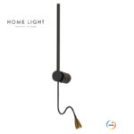 Solea 98 zidna lampa 4w 3000k crna home light