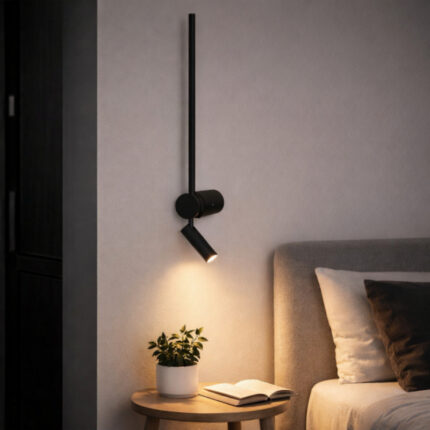 Solea 99 zidna lampa 4w 3000k crna home light prostor