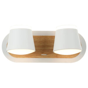 LED ZIDNA LAMPA F2077-16Z WH+WD FORMA