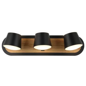 LED ZIDNA LAMPA F2077-24Z BK+WD FORMA