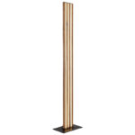 Led podna lampa Hayden 67347S drvene letvice Globo lighting
