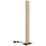 Led podna lampa Hayden 67347S drvene letvice Globo lighting c