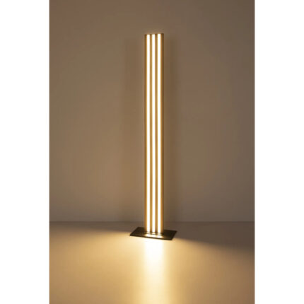 Led podna lampa Hayden 67347S drvene letvice Globo lighting d