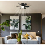 Plafonski ventilator DELORES 03625S Globo lighting prostor 1