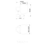 Spot lampa Eileen 54662-1 Globo lighting d