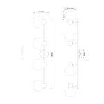 Spot lampa Eileen 54662-4 Globo lighting e