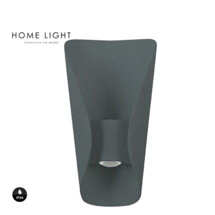 LED SVETILJKA PL-601L ZIDNA ANTRACIT 6W 4000K IP54 HOME LIGHT