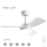 Plafonski ventilator FD220 Bryce bela 202630 Home light