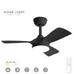 Plafonski ventilator FD220 Bryce crna 202629 Home light