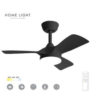 Plafonski ventilator FD220 Bryce crna 202629 Home light