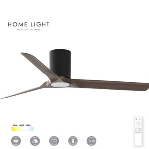 Plafonski ventilator fc102 aspen crna drvo 202631 Home light