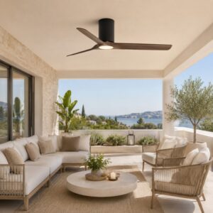 Plafonski ventilator fc102 aspen crna drvo 202631 Home light a