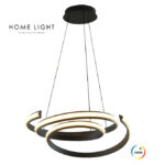 SOLEA 135 LUSTER 48W 3000K CRNA HOME LIGHT