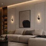 SOLEA 137 ZIDNA LAMPA 20W 3000K CRNA HOME LIGHT Prostor