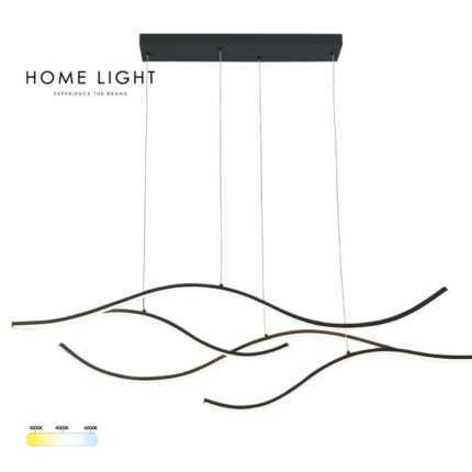SOLEA 141 LUSTER CRNA 60W CCT HOME LIGHT