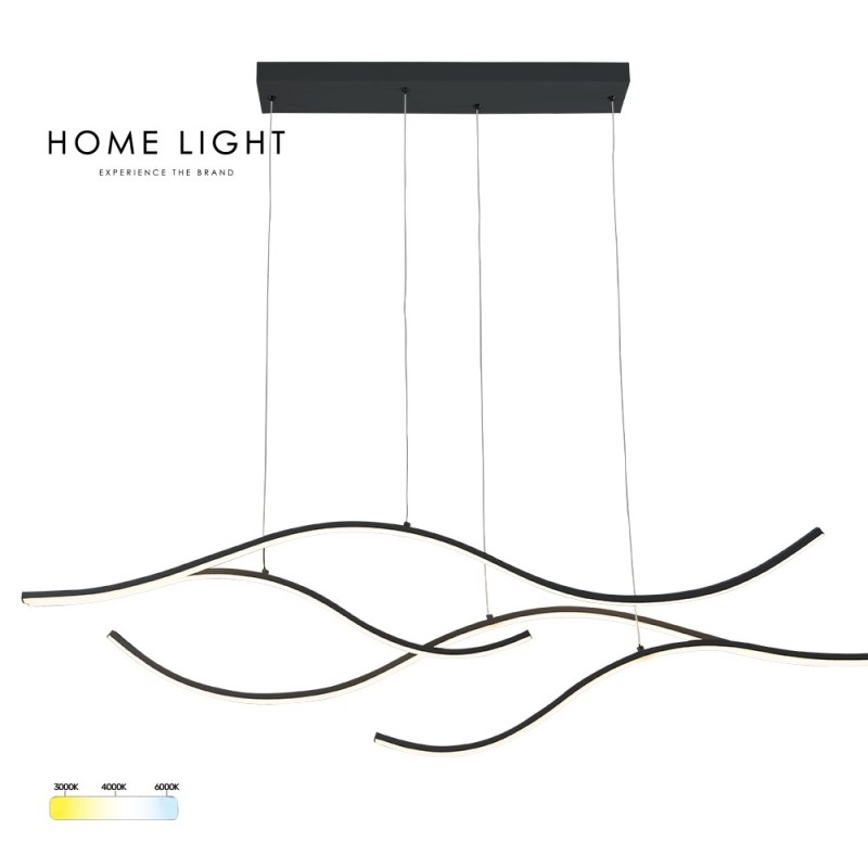 SOLEA 141 LUSTER CRNA 60W CCT HOME LIGHT