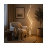 SOLEA 150 PODNA LAMPA 42W KREM CCT DIMABILNA HOME LIGHT Prostor