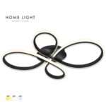 SOLEA 163 PLAFONSKA SVETILJKA 30W CRNA CCT HOME LIGHT