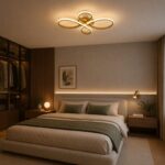 SOLEA 163 PLAFONSKA SVETILJKA 30W ZLATNA CCT HOME LIGHT Prostor