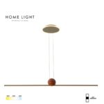 SOLEA 166 LUSTER 24W CAPPUCCINO CRVENA CCT HOME LIGHT