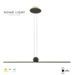 SOLEA 166 LUSTER 24W CRNA ZELENA CCT HOME LIGHT