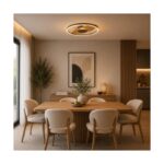 SOLEA 80 LED PLAFONJERA CRNA DRVO 30W CCT HOME LIGHT Prostor