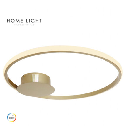 SOLEA 86 LED PLAFONJERA ZLATO 22W 3000K HOME LIGHT